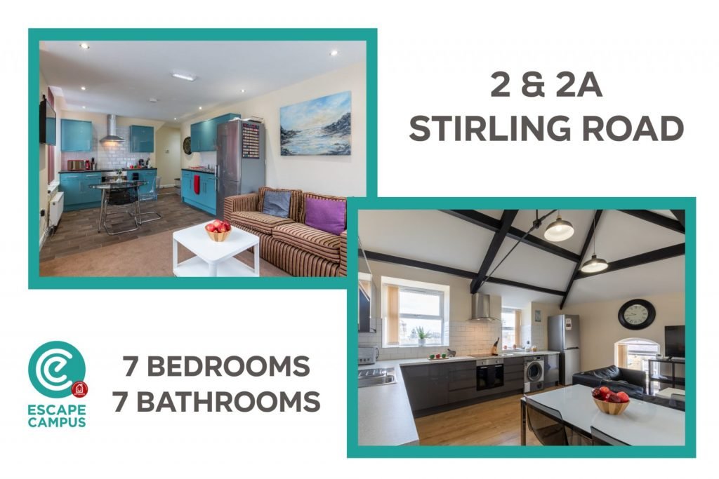 7 Student Bedrooms on Stirling Road